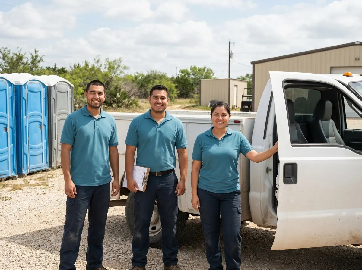 Mobile Comfort Portable Toilets portable toilet rentals team in Floresville, TX